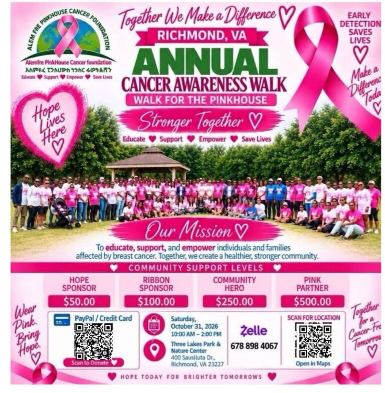 Save the Date: Join the Annual Cancer Awareness Walk – Richmond, Virginia